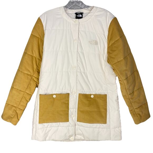 The North Face Jackets & Blazers - The North Face Harway Jacket Women’s M Colorblock Collarless Puffer